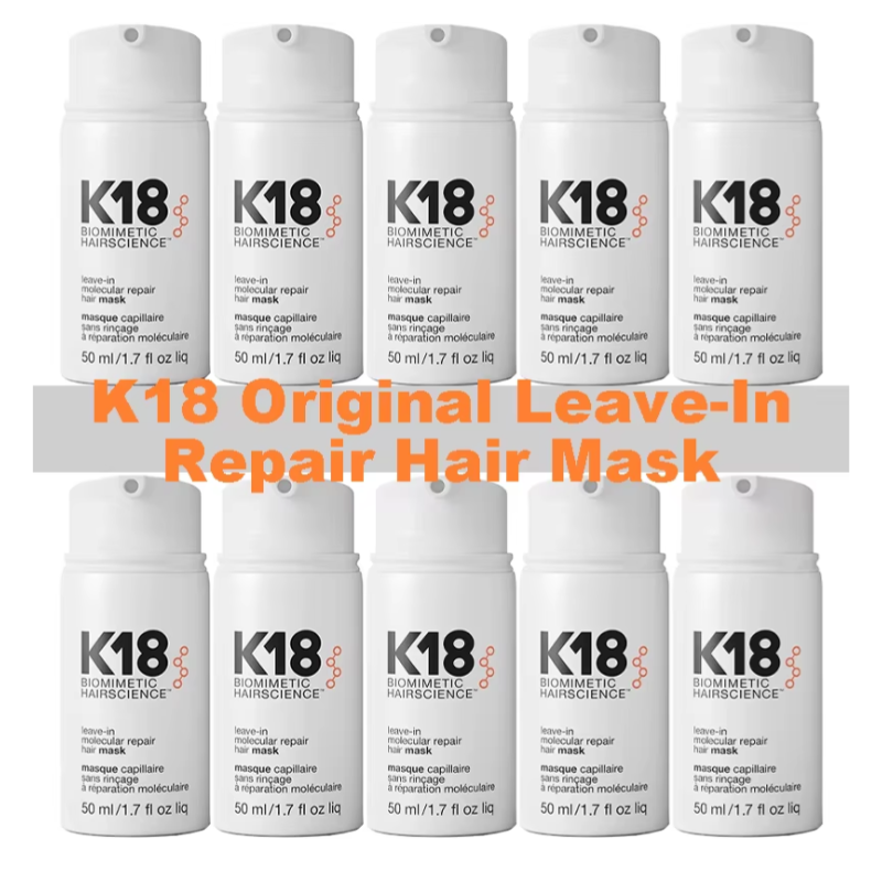 K18 Leave-In Molecular Repair Hair Mask – 4-Minute Treatment to Reverse Damage, Restore Strength & Shine