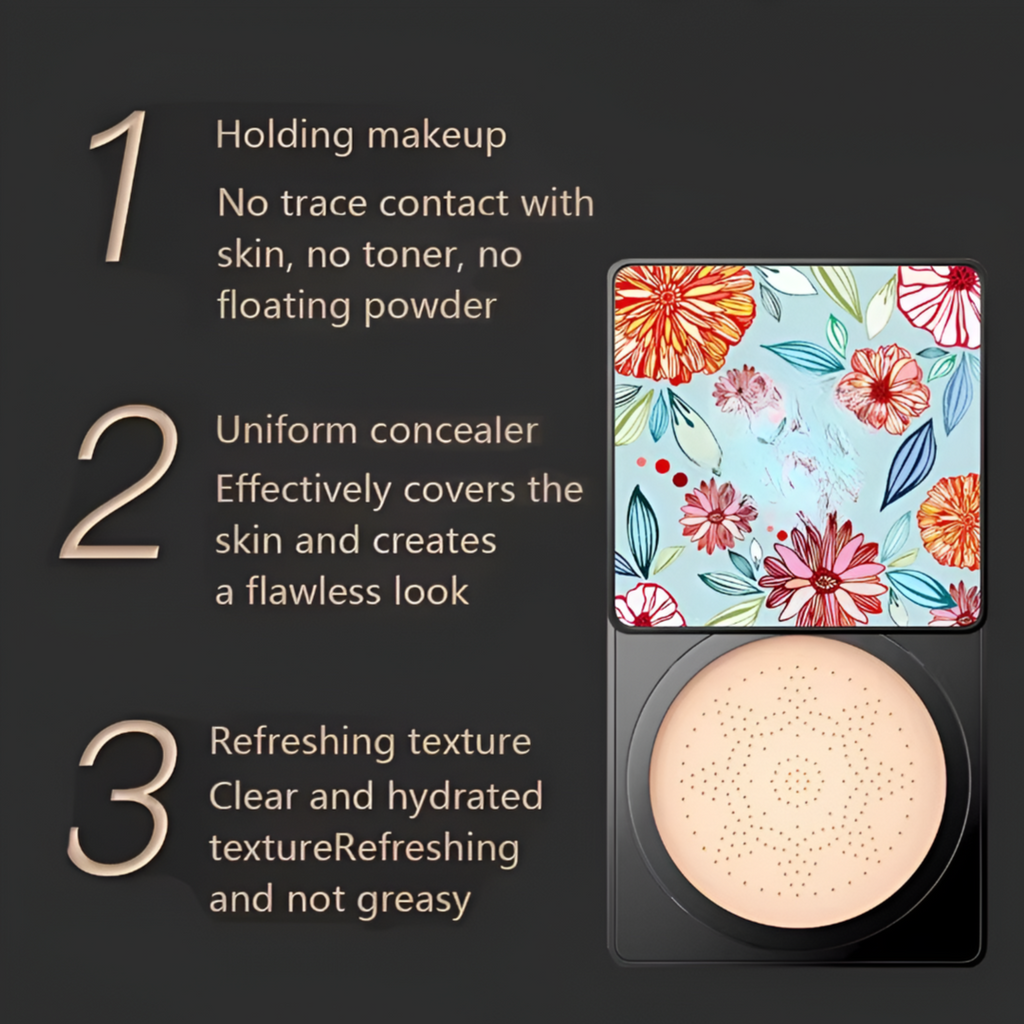 FlawlessBloom™ – Mushroom Head Air Cushion CC Cream