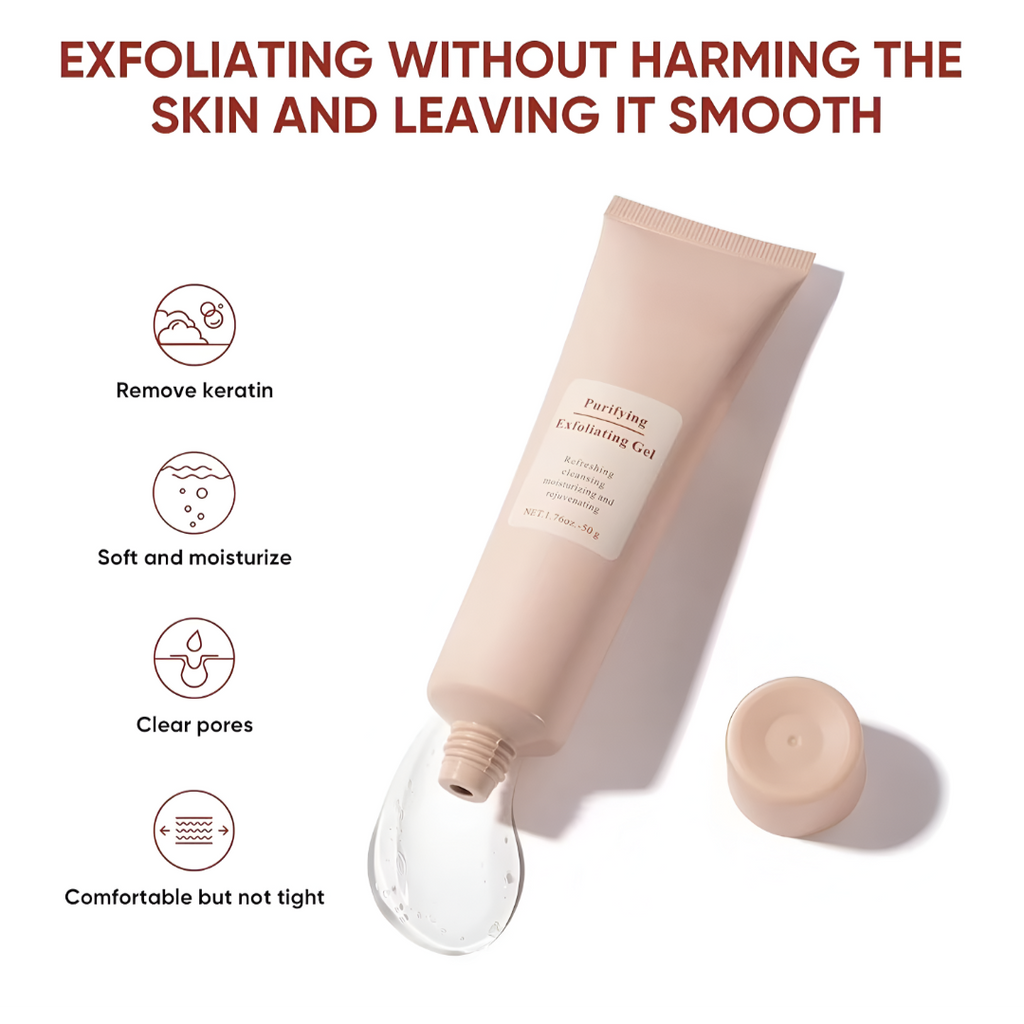 50G Exfoliating Gel & Whitening Moisturizer for Radiant Skin
